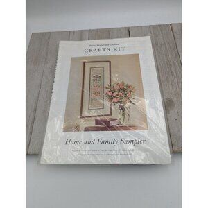 Better Homes and Garden Cross Stitch Kit Home and Family Sampler
